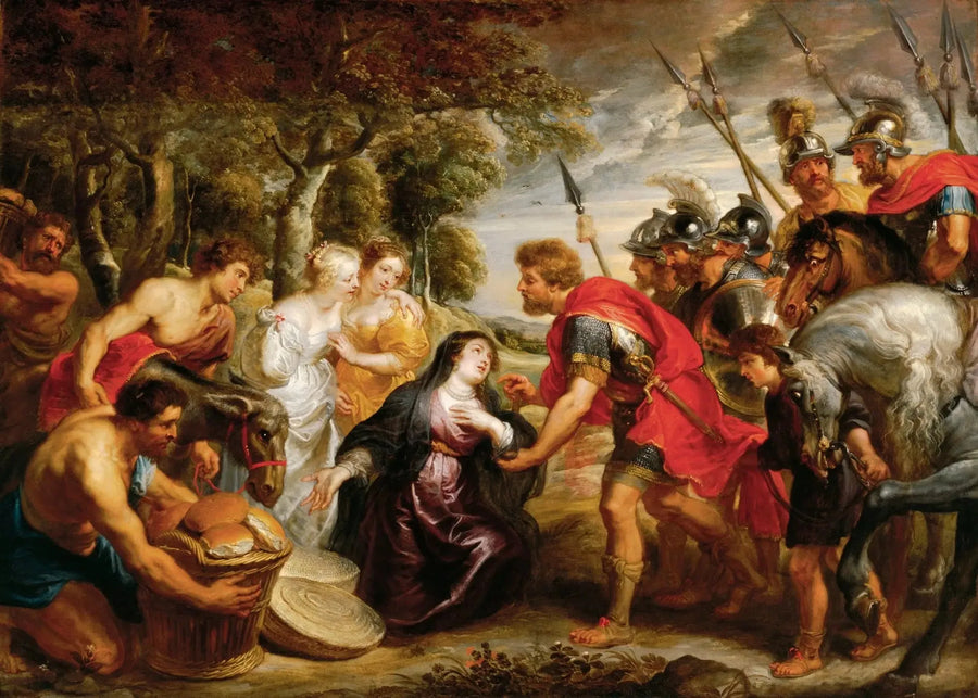 Davidin ja Abigailin kohtaaminen - Peter Paul Rubens