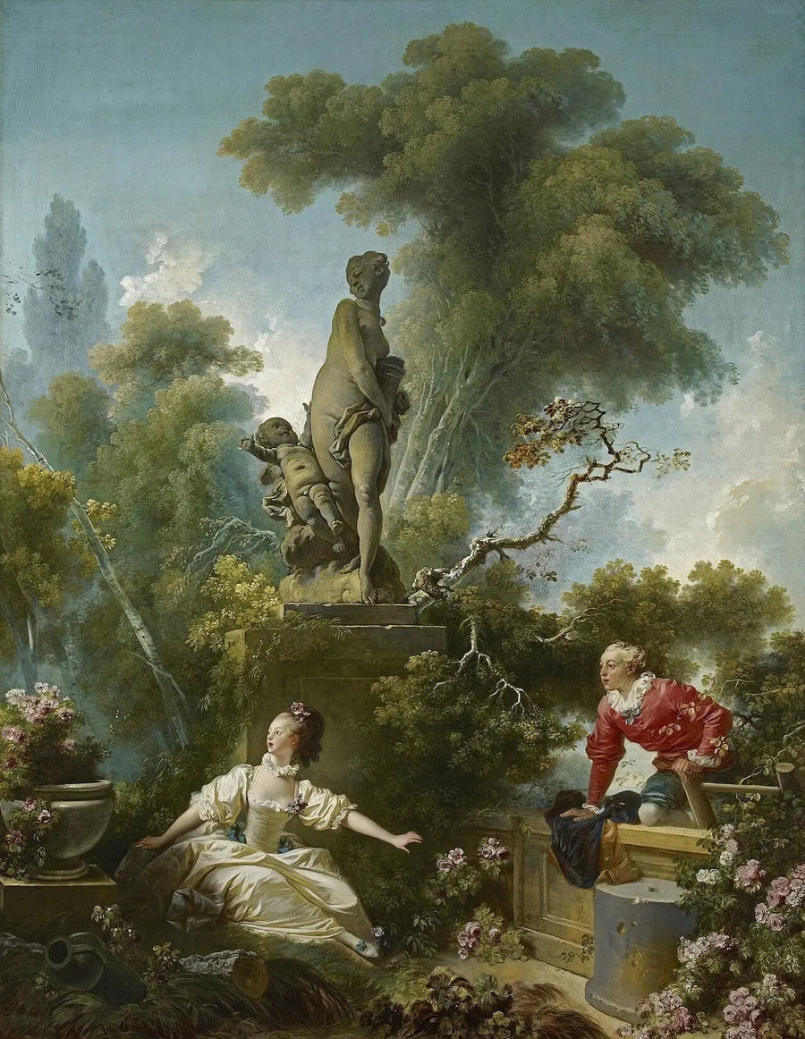 Kohtaaminen - Jean-Honoré Fragonard