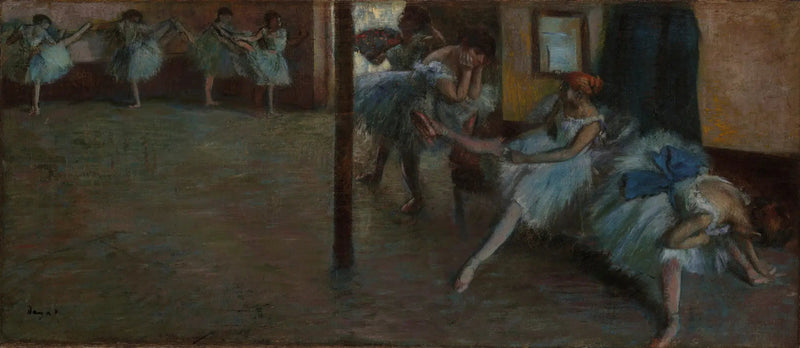 Baletin toisto - Edgar Degas