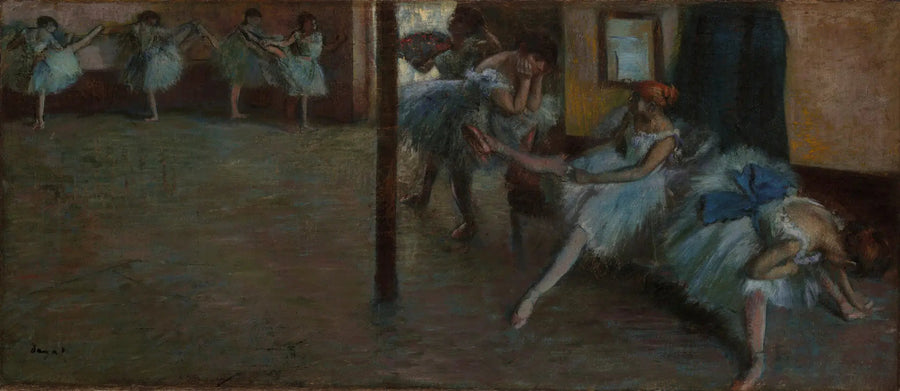 Baletin toisto - Edgar Degas