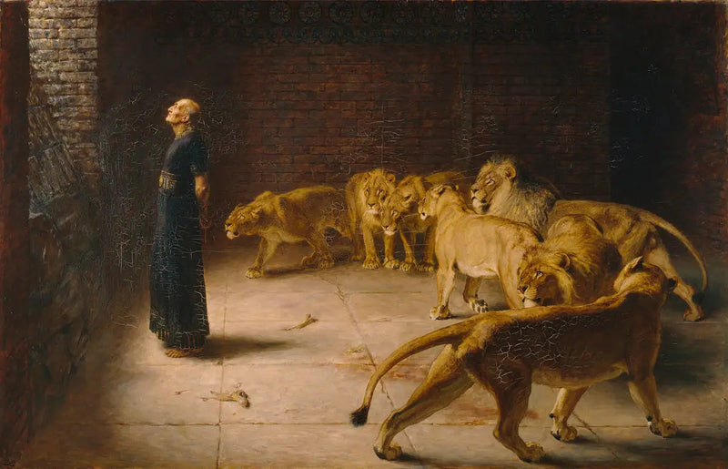 Danielin vastaus kuninkaalle - Briton Rivière