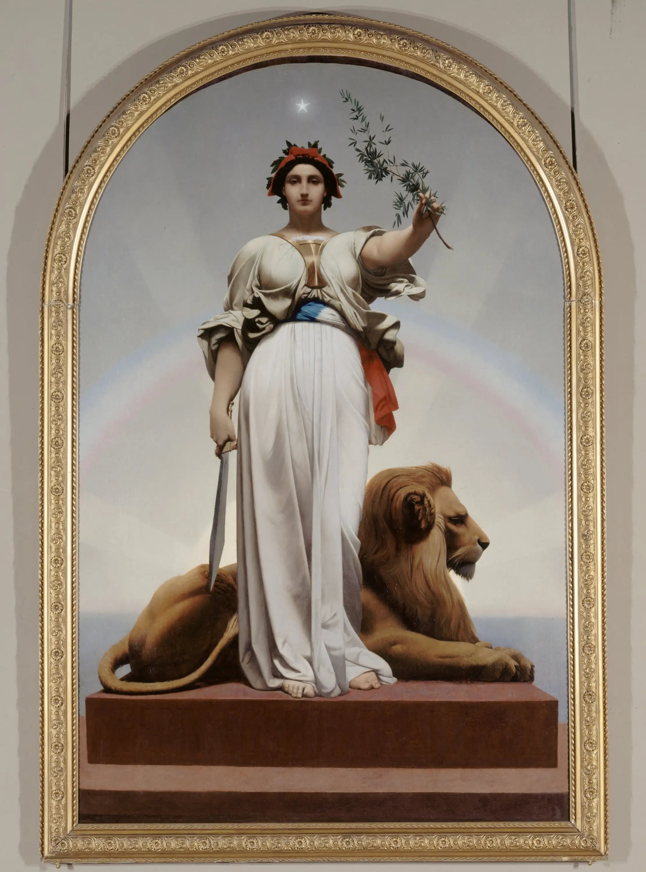 Reproduction du tableau « La République - Jean-Léon Gérôme » par Alpha Reproduction en peinture à l’huile