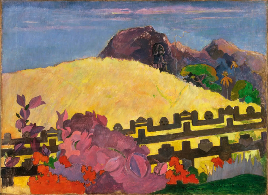 Siellä sijaitsee temppeli - Paul Gauguin
