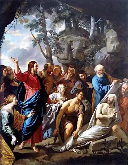 Lazareen ylösnousemus - Philippe de Champaigne