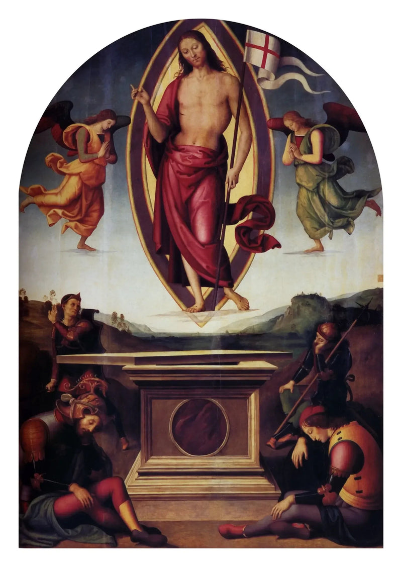 San Francesco al Praton ylösnousemus - Pietro Perugino