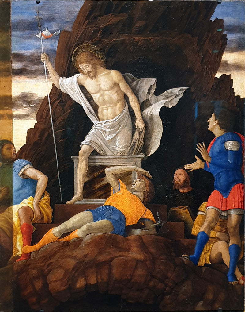 Kristuksen ylösnousemus - Andrea Mantegna