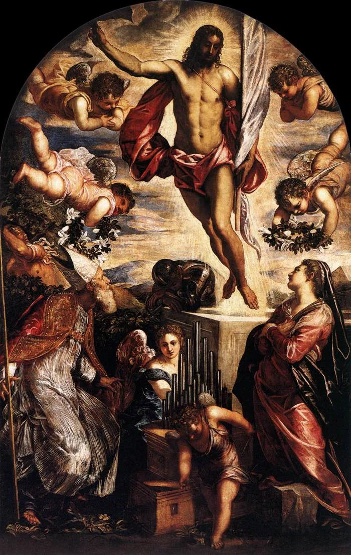 Kristuksen ylösnousemus - Jacopo Tintoretto