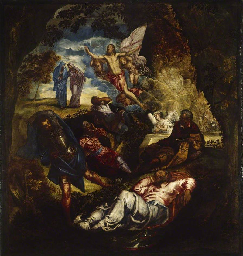 Kristuksen ylösnousemus - Jacopo Tintoretto