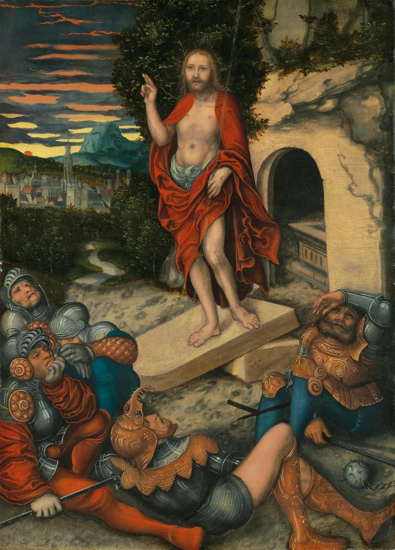 Kristuksen ylösnousemus - Lucas Cranach vanhempi