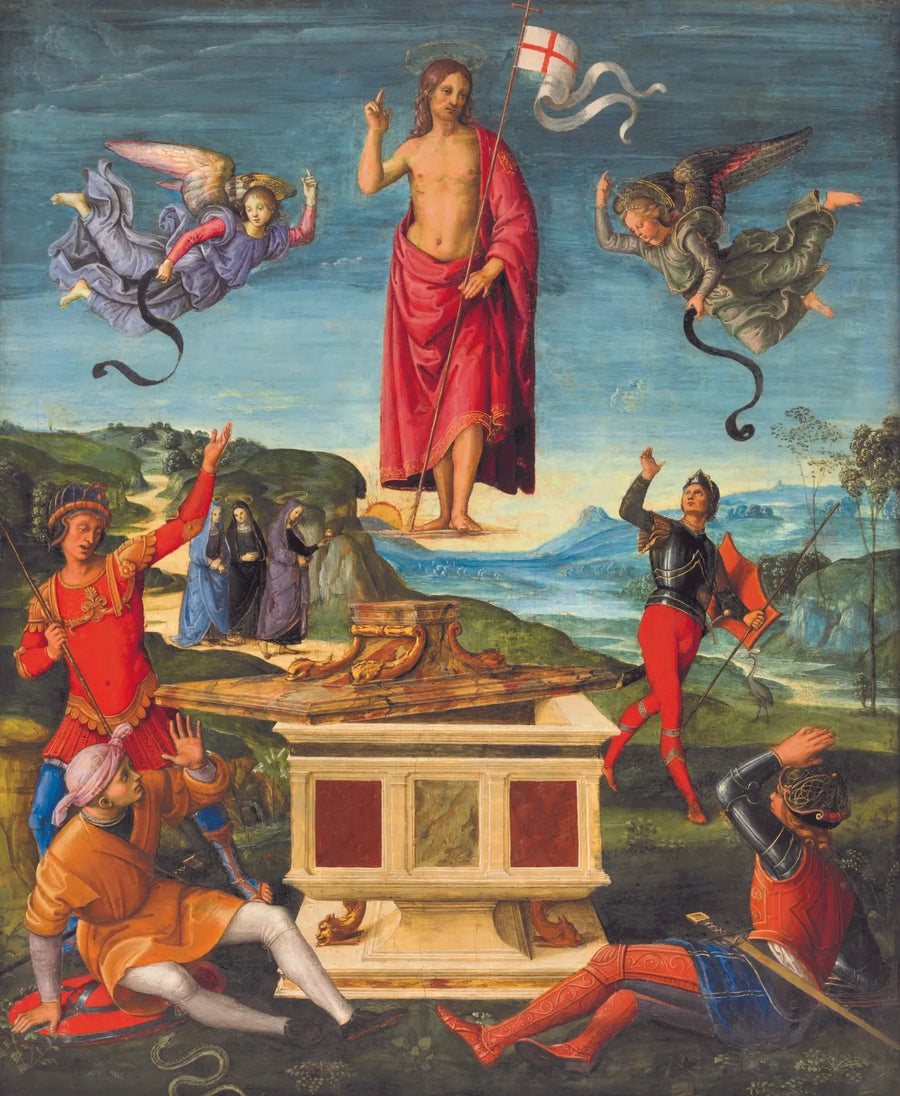 Kristuksen ylösnousemus - Raphael Sanzio