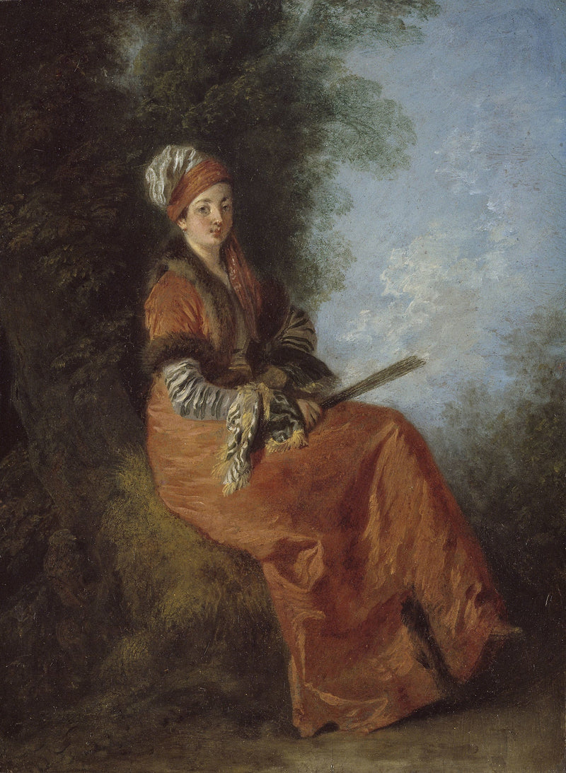 La Rêveuse - Antoine Watteau