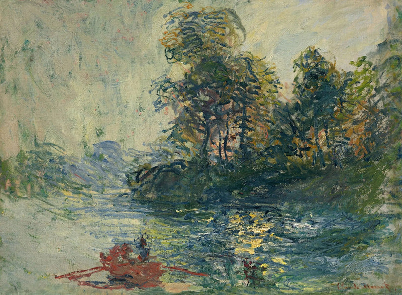 Joki - Claude Monet
