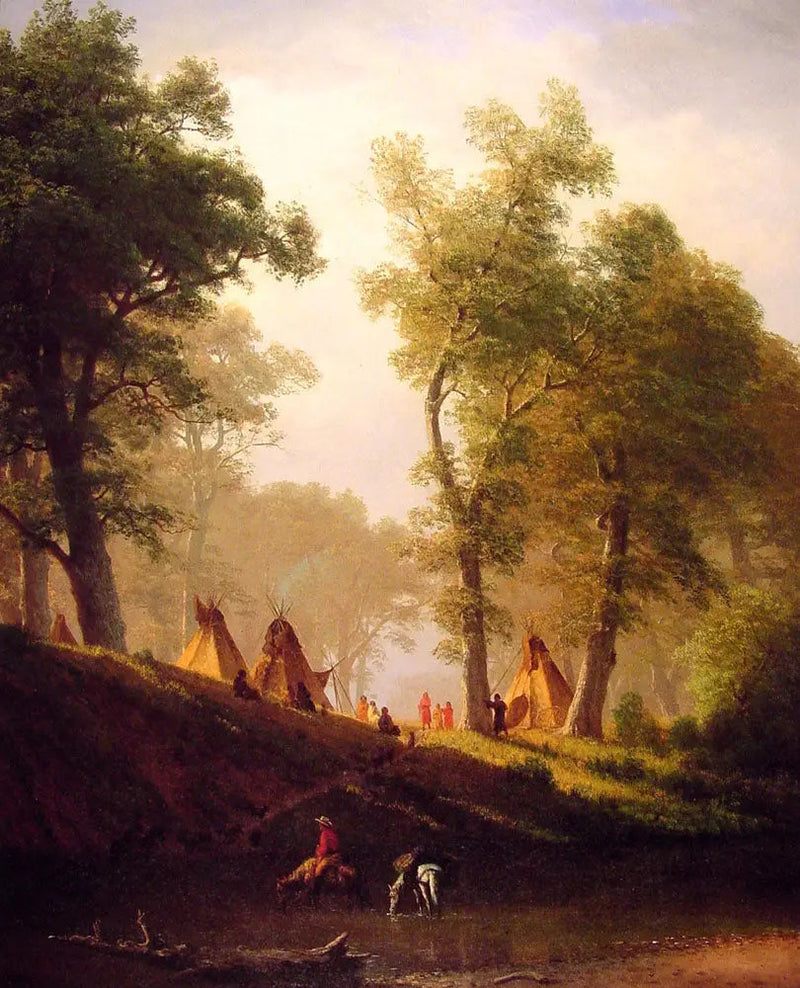 La rivière du Loup - Albert Bierstadt