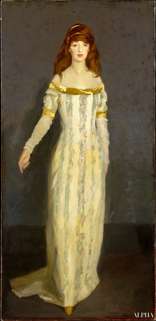 La robe de la mascarade - Robert Henri - Reproductions de tableaux et peintures haut de gamme