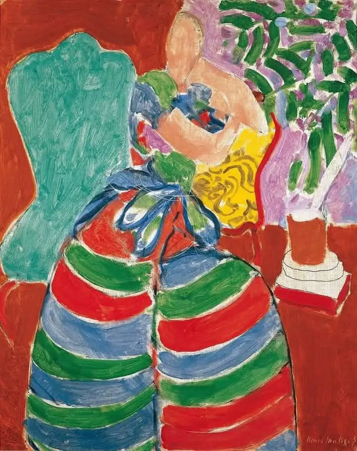 Raidallinen mekko - Henri Matisse