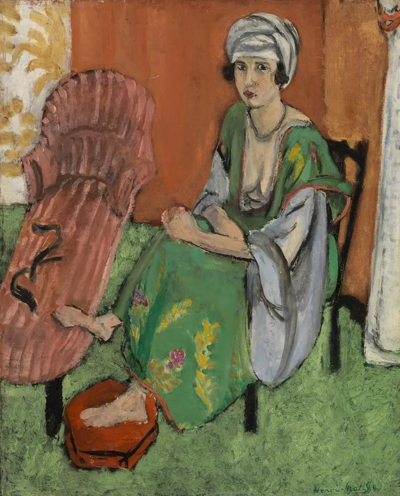 Vihreä mekko - Henri Matisse