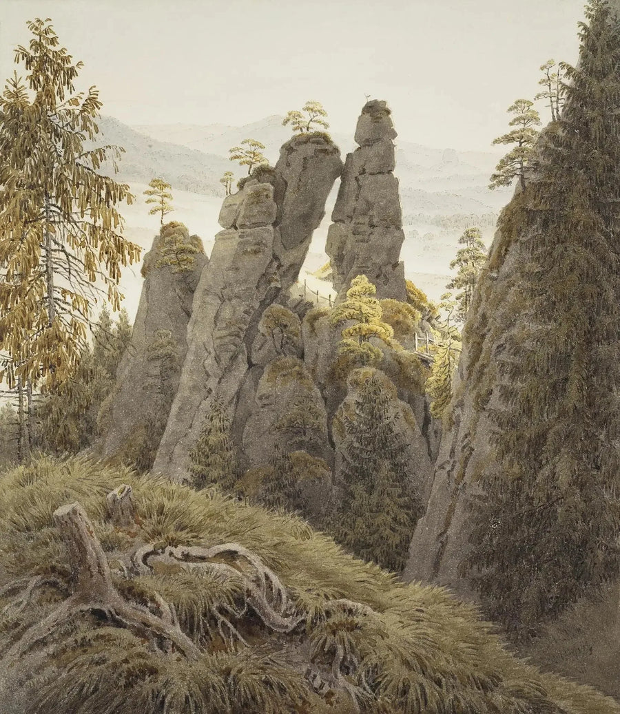 Neurathenin kivi - Caspar David Friedrich