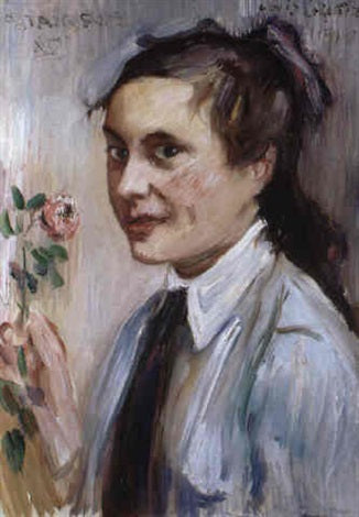 Ruusu – Lucie Mainzerin muotokuva – Lovis Corinth