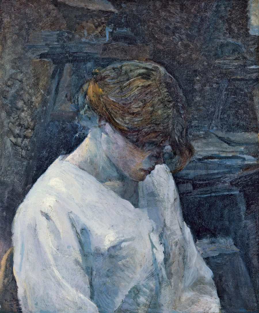 Valkopaitainen punatukkainen - Henri de Toulouse-Lautrec