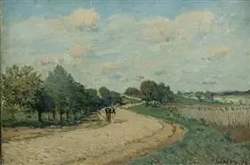 Mantesin tie - Alfred Sisley