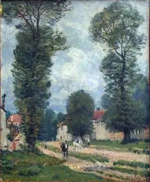 Versaillesin tie - Alfred Sisley