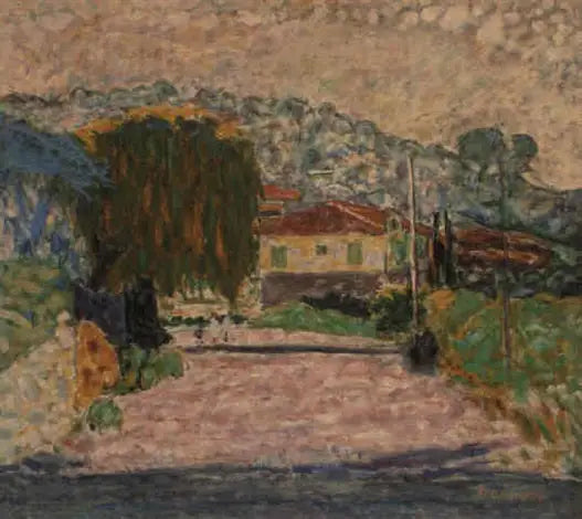 Vaaleanpunainen tie - Pierre Bonnard