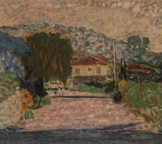 Vaaleanpunainen tie - Pierre Bonnard