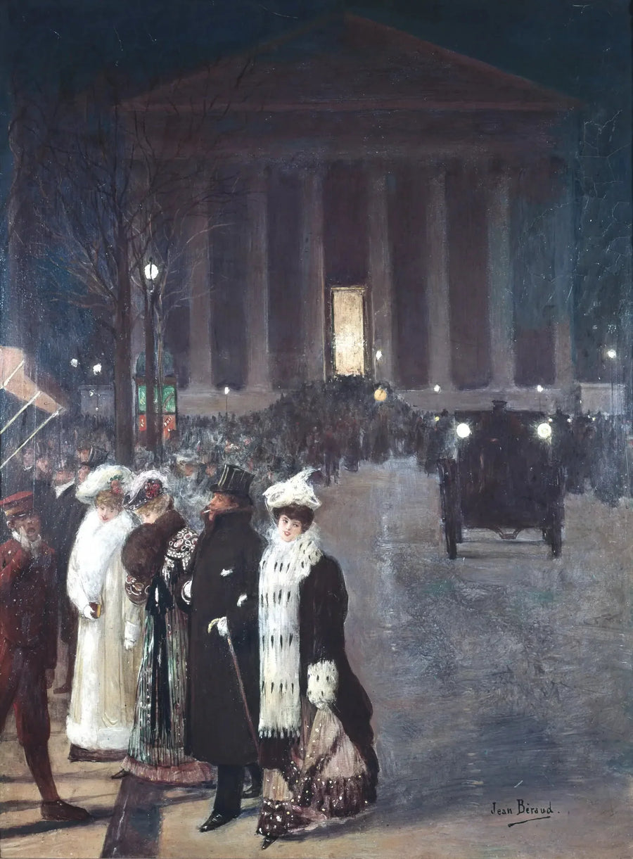 La Rue Royale, joulun iltana - Jean Béraud