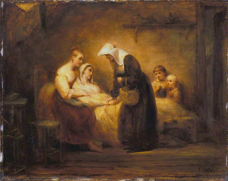 La Sœur de la Miséricorde - Ary Scheffer