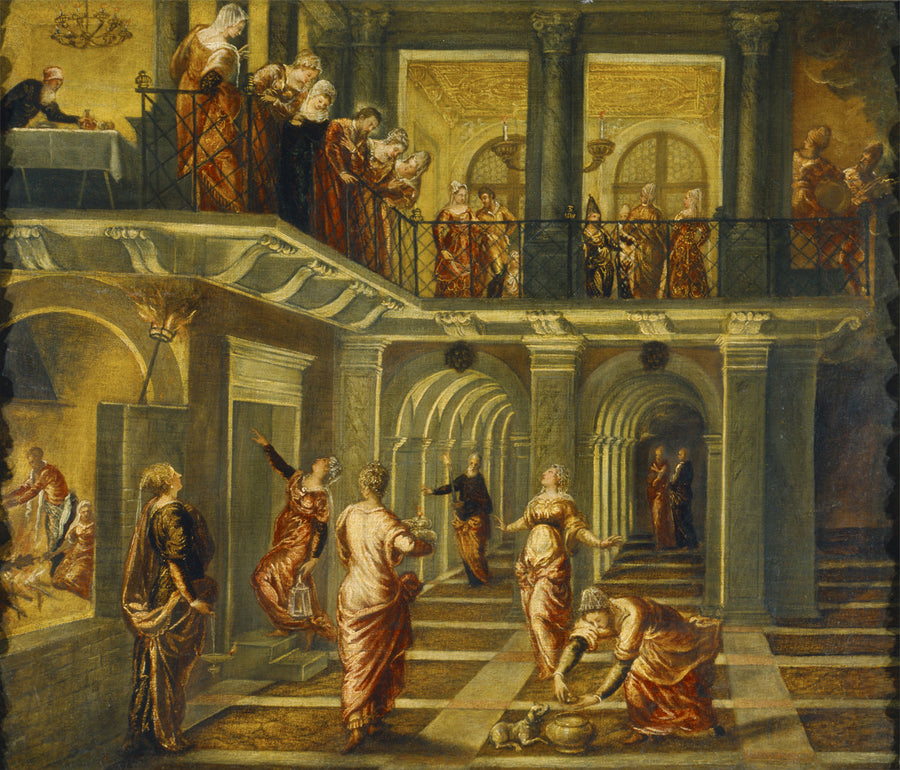 La Sage et la Folle Vierges - Jacopo Tintoretto