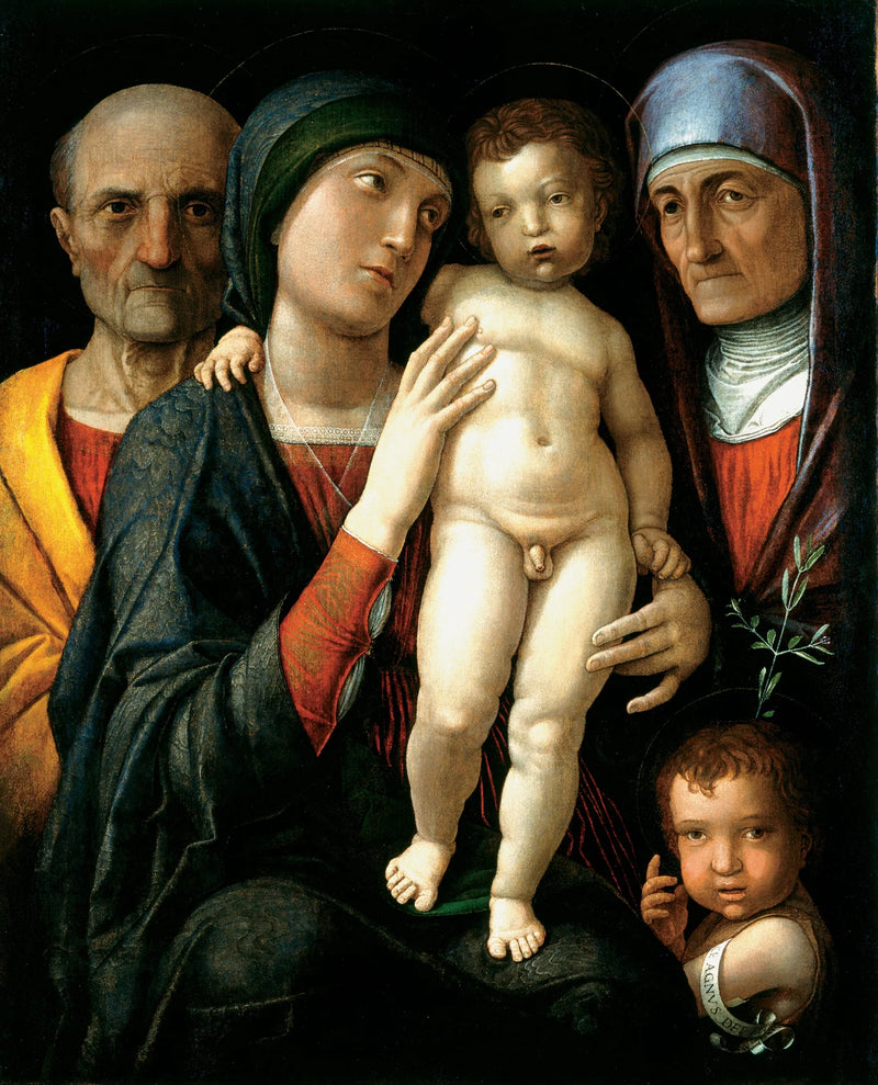Pyhä perhe - Andrea Mantegna