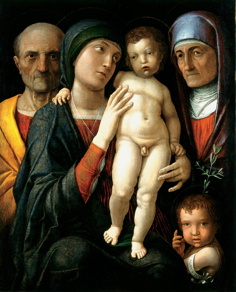 Pyhä perhe - Andrea Mantegna