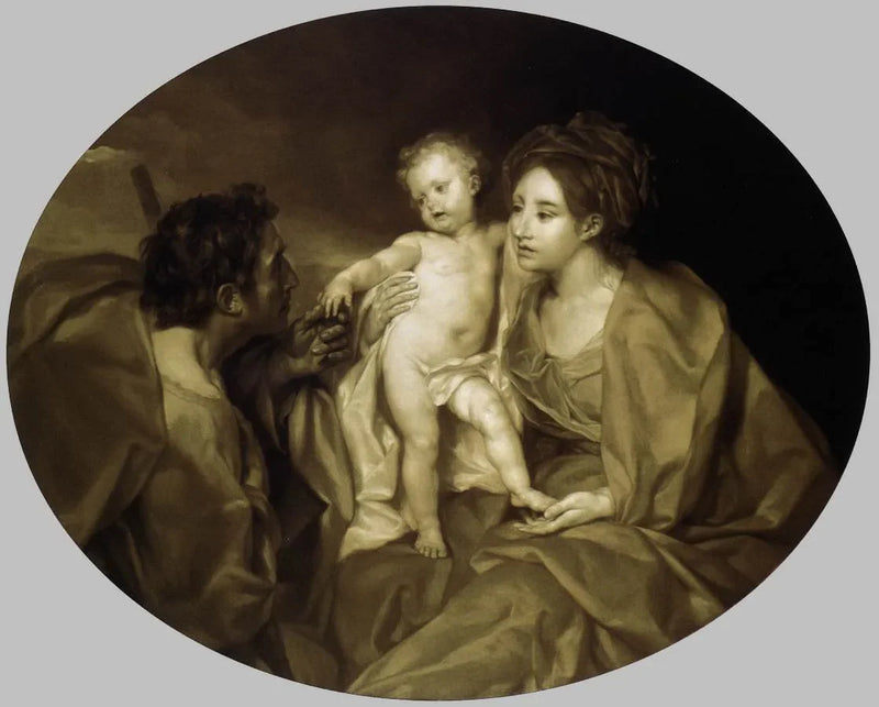 Pyhä perhe - Anton Raphael Mengs
