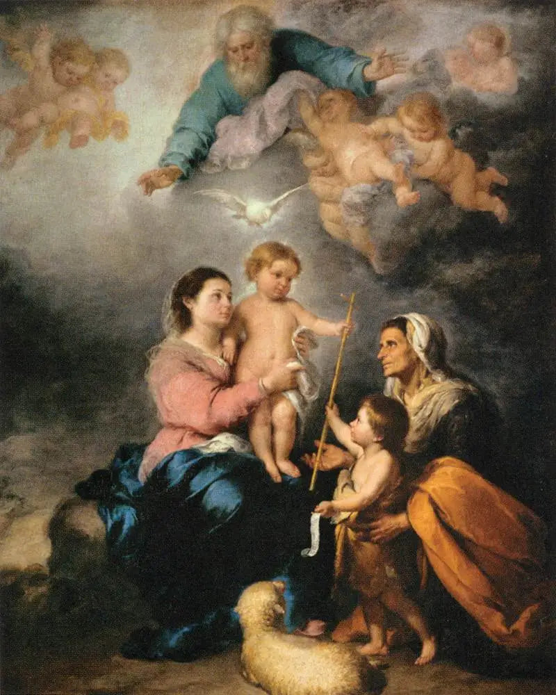 Pyhä perhe - Bartolomé Esteban Murillo