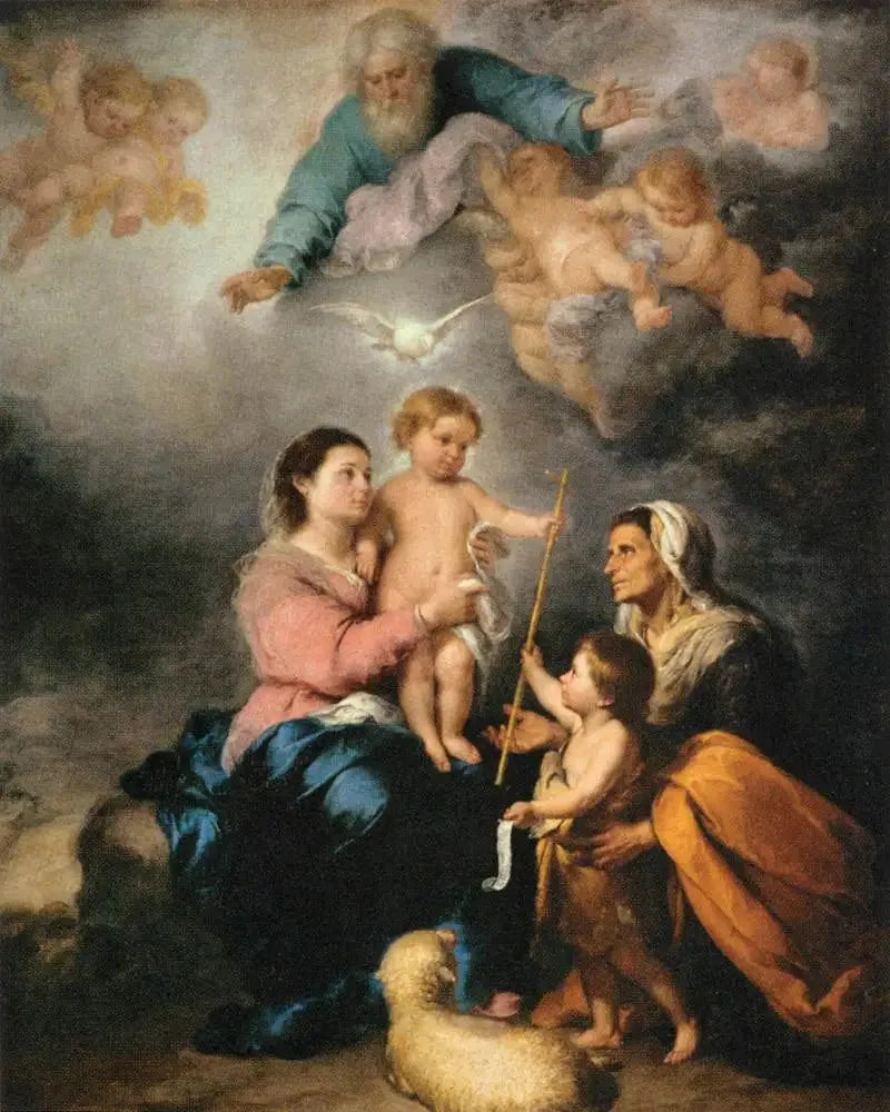 Pyhä perhe - Bartolomé Esteban Murillo