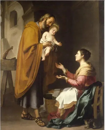 Pyhä perhe - Bartolomé Esteban Murillo
