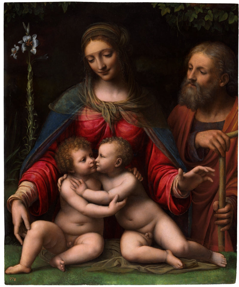 Pyhä perhe - Bernardino Luini