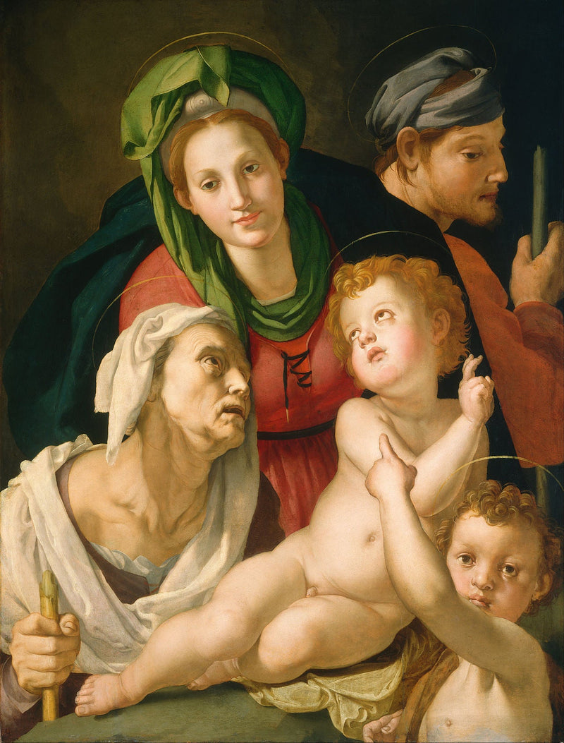 Pyhä perhe - Bronzino