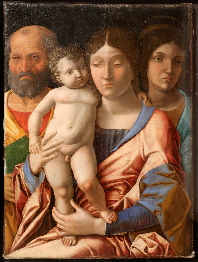 Pyhä perhe ja Maria Magdaleena - Andrea Mantegna