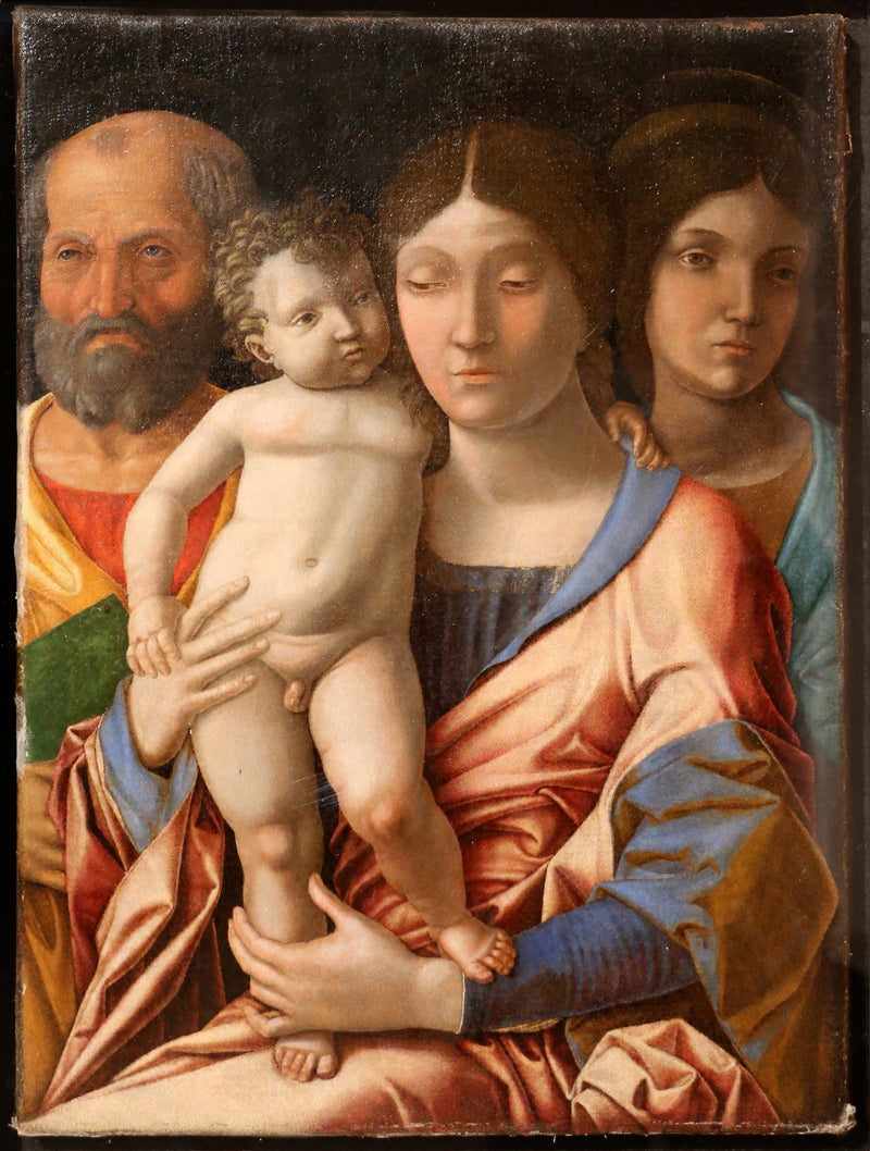 Pyhä perhe ja Maria Magdaleena - Andrea Mantegna