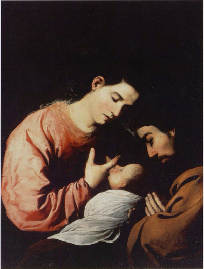 Pyhä perhe - Francisco de Zurbarán
