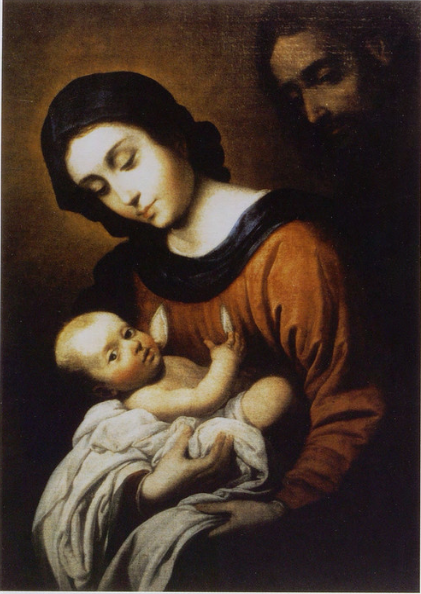 Pyhä perhe - Francisco de Zurbarán