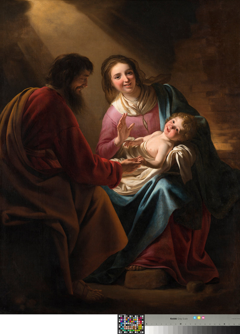 Pyhä perhe - Gerrit van Honthorst