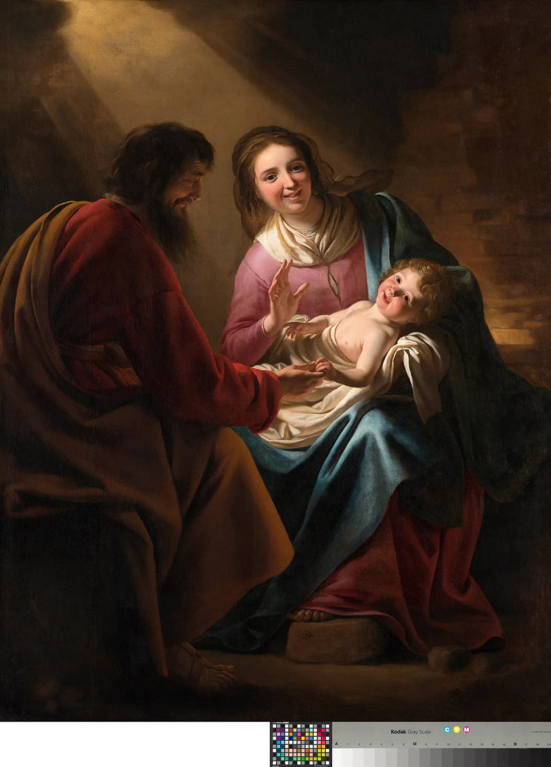 Pyhä perhe - Gerrit van Honthorst
