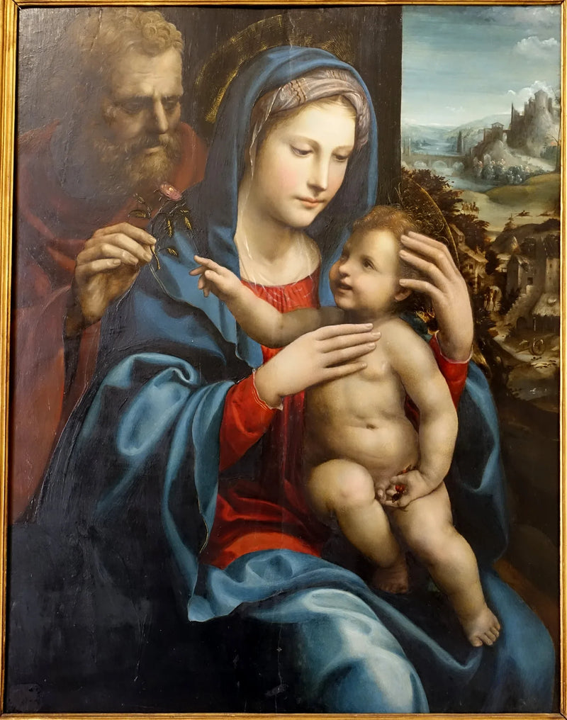 Pyhä perhe - Il Sodoma (Giovanni Antonio Bazzi)
