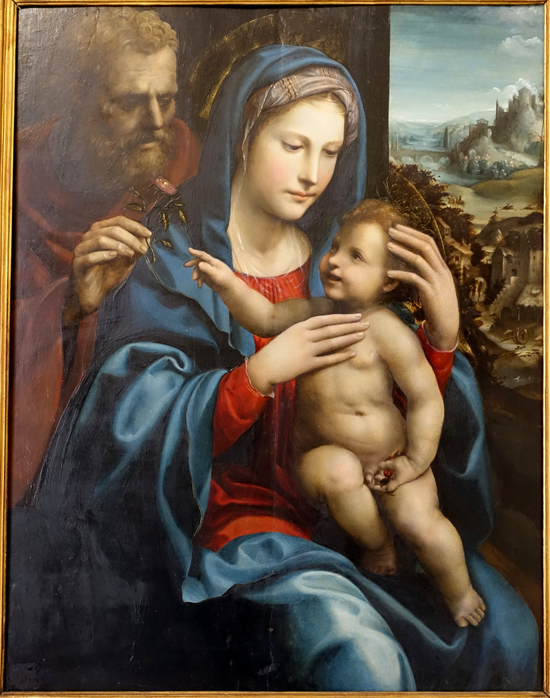Pyhä perhe - Il Sodoma (Giovanni Antonio Bazzi)