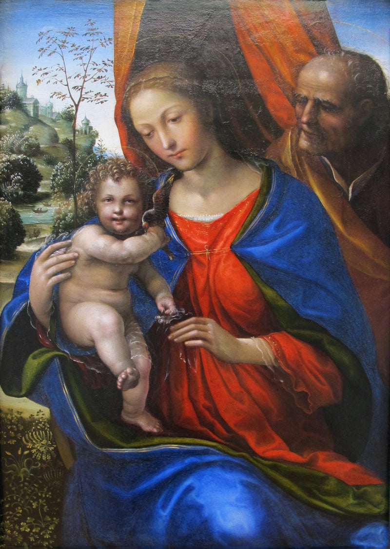 Pyhä perhe - Il Sodoma (Giovanni Antonio Bazzi)