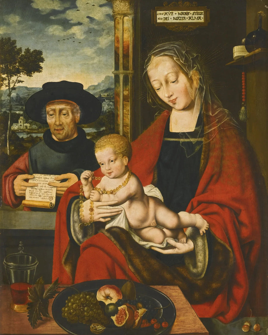 Pyhä perhe - Joos van Cleve