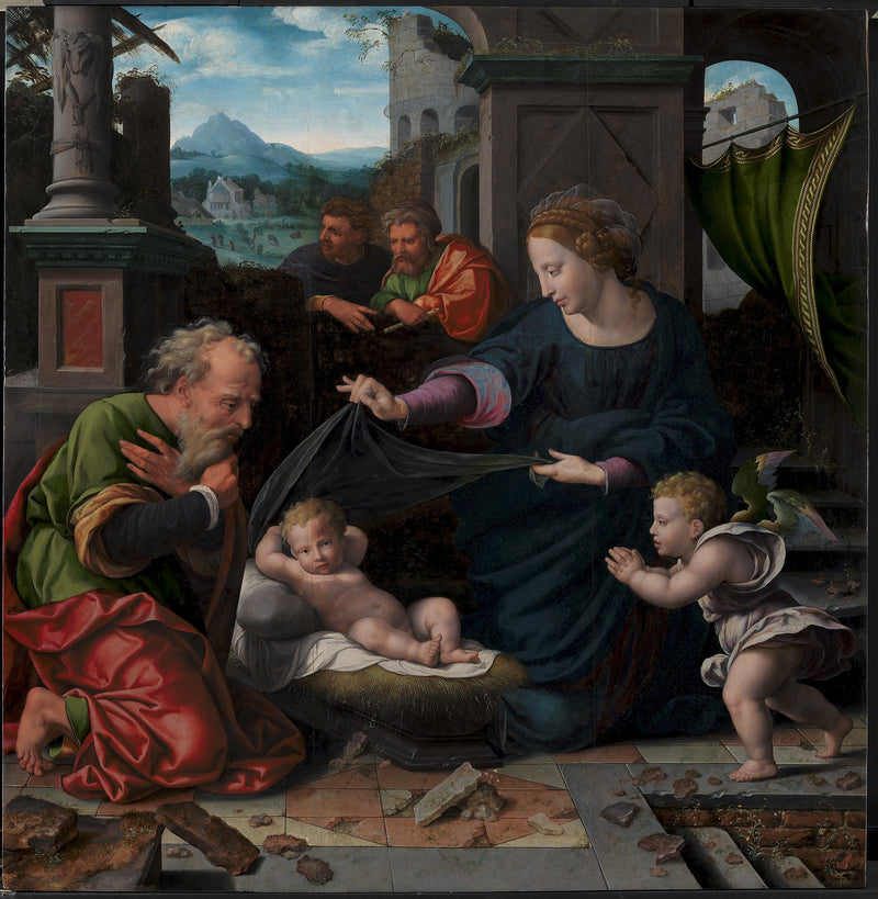 Pyhä perhe - Joos van Cleve