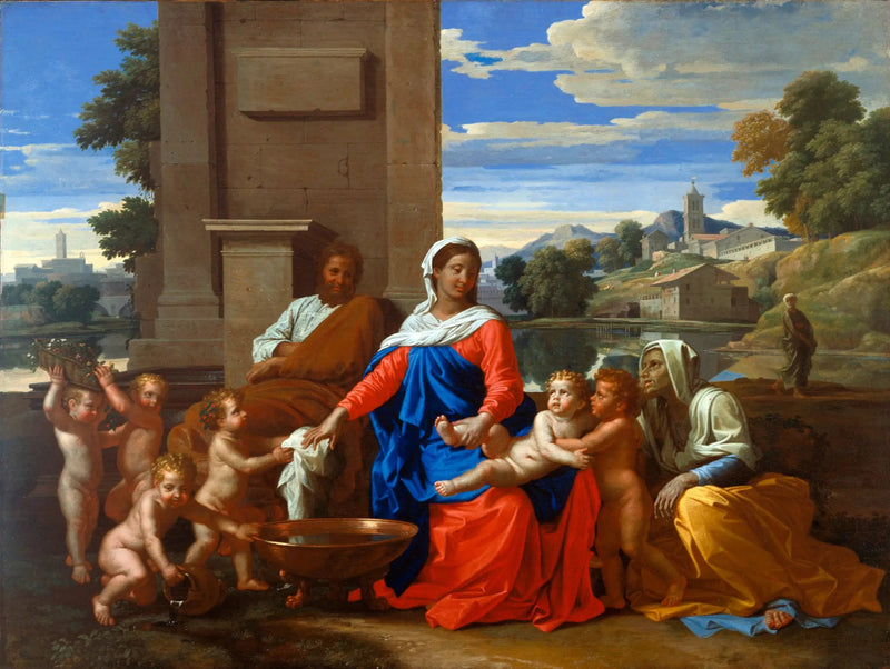 Pyhä perhe - Nicolas Poussin
